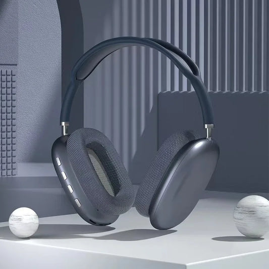 P9 Wireless Bluetooth Headphones Over-Ear with Noise Cancelling Mic – Hi-Fi Stereo Sound, Deep Bass, Foldable & Comfortable Ear Cushions
